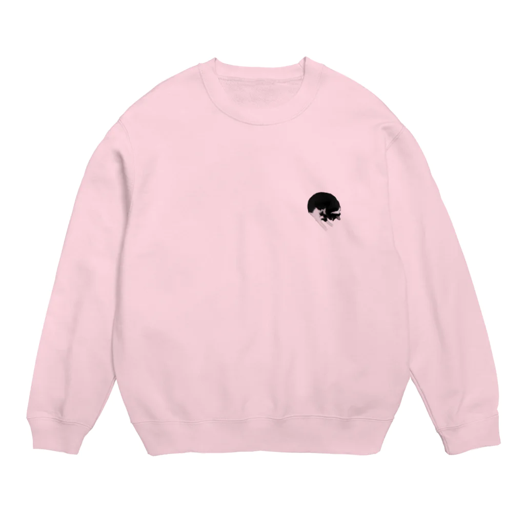 猫山八郎の猫山八郎のアンモニャイト(？) Crew Neck Sweatshirt