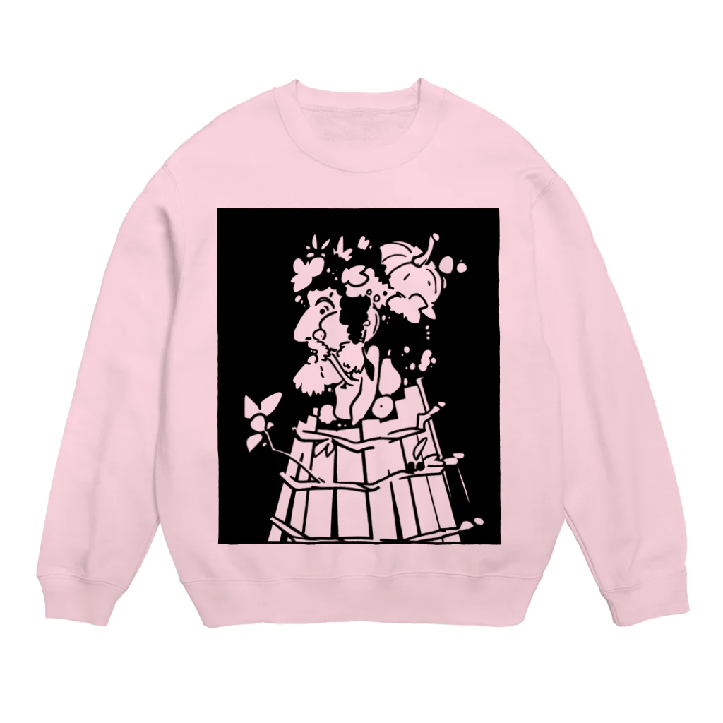 山形屋米店のジュゼッペ・アルチンボルド作 『四季＿秋』 Crew Neck Sweatshirt