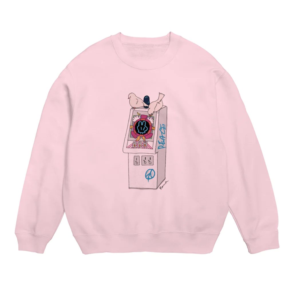 なかじまはるなのデパートの屋上とじゃんけん Crew Neck Sweatshirt