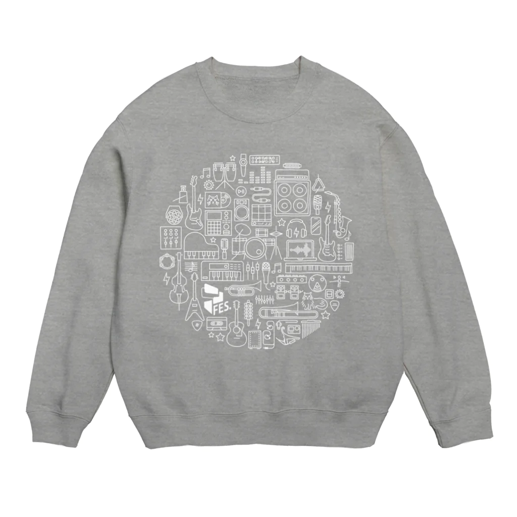 ISHIHANA design studioのPfes-001（インストゥルメンツ） Crew Neck Sweatshirt