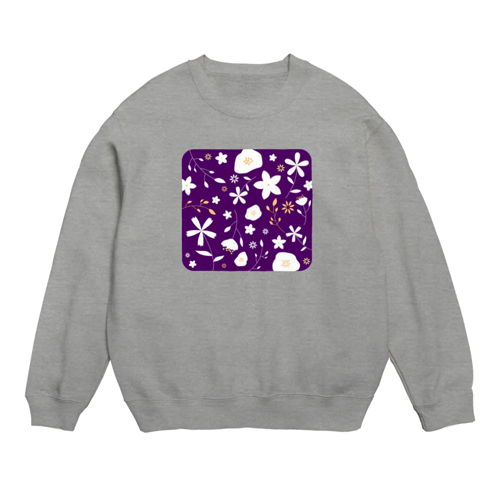 mutlulukの花々 Crew Neck Sweatshirt