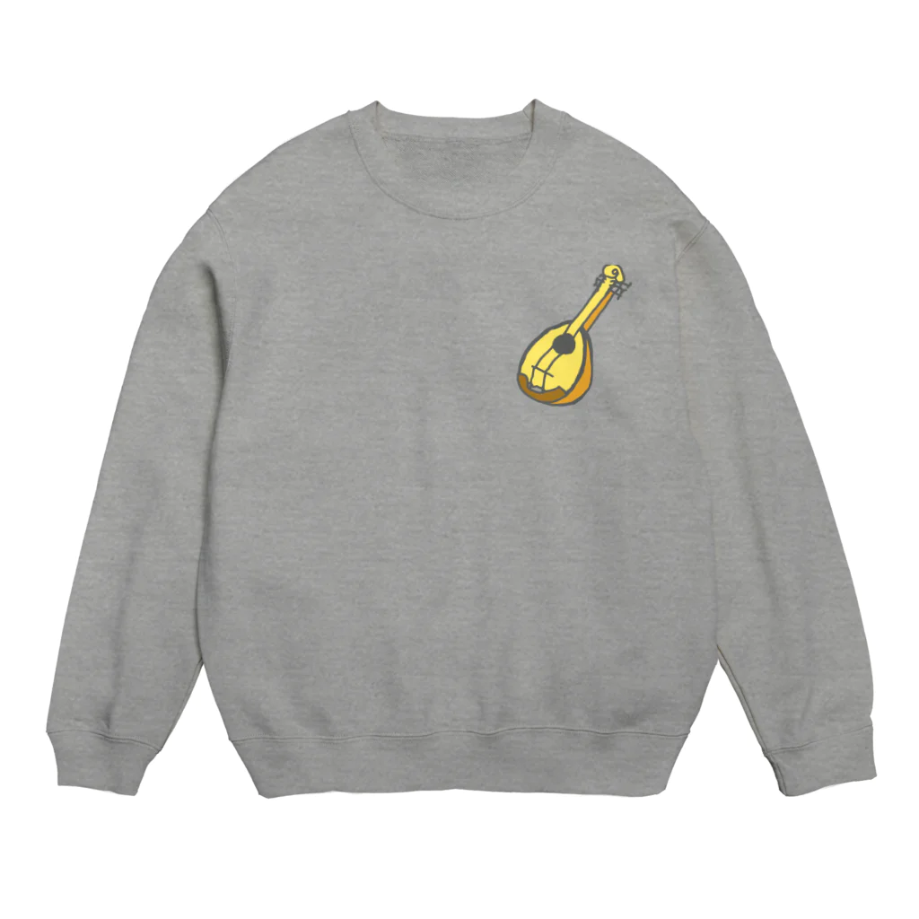 ことかうさぎのマンドリン Crew Neck Sweatshirt