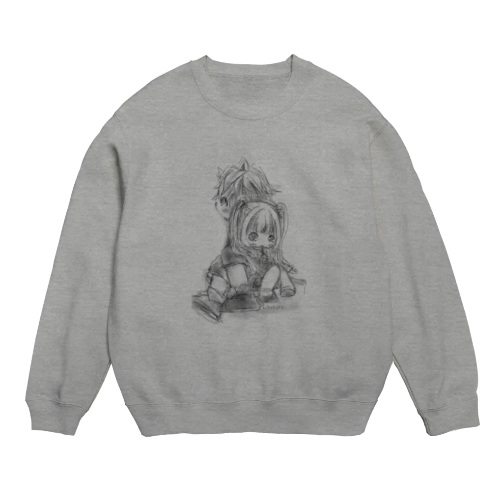 かめころんの一緒♪ Crew Neck Sweatshirt