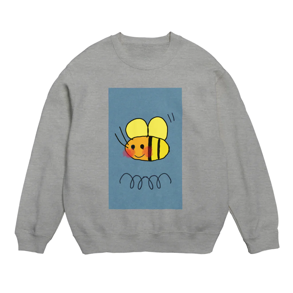 cocoyumi8のみつばちくん Crew Neck Sweatshirt