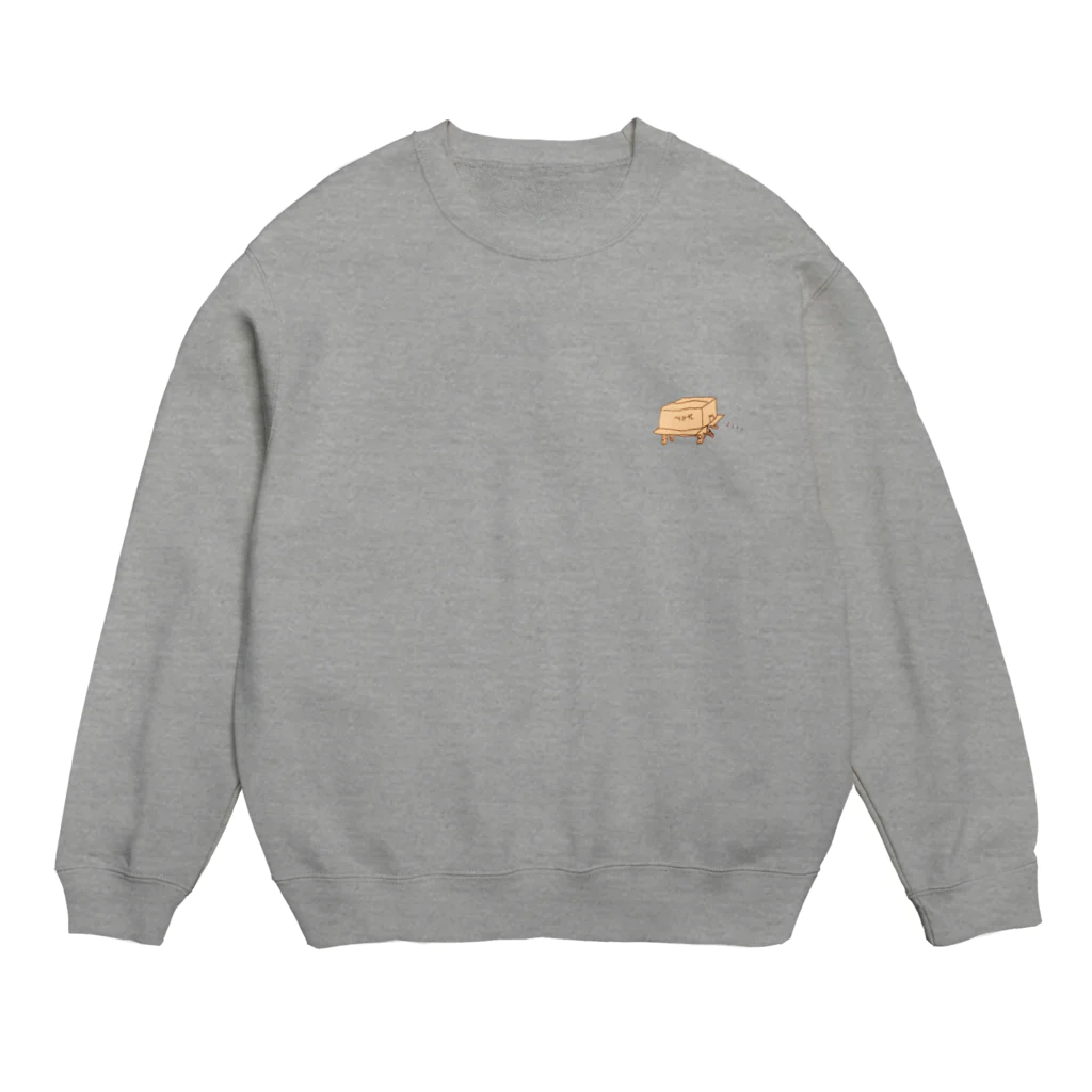 森蔵のキジトラちゃんとみかん箱 Crew Neck Sweatshirt