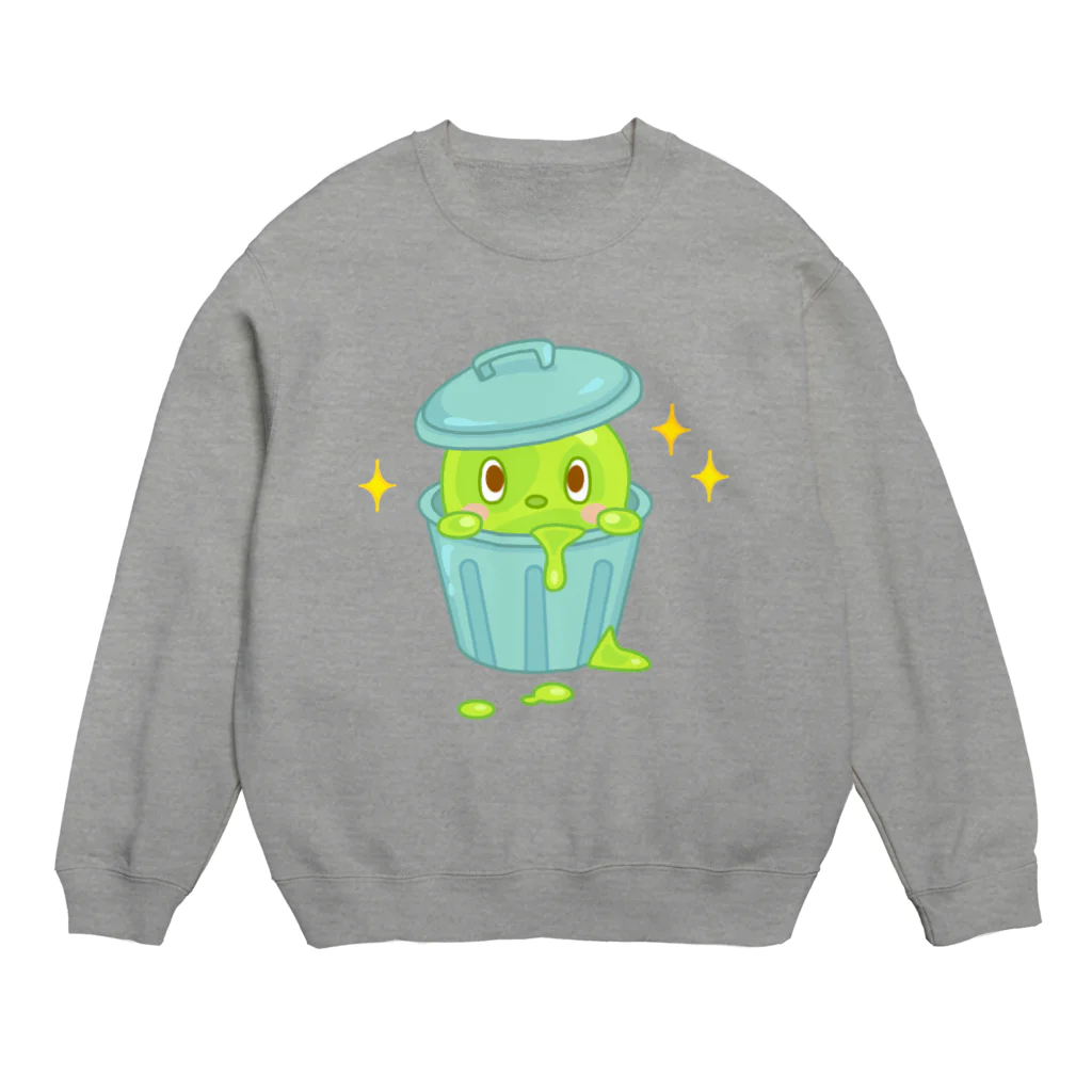 ZipBearTownのドロンドロ バケツ Crew Neck Sweatshirt