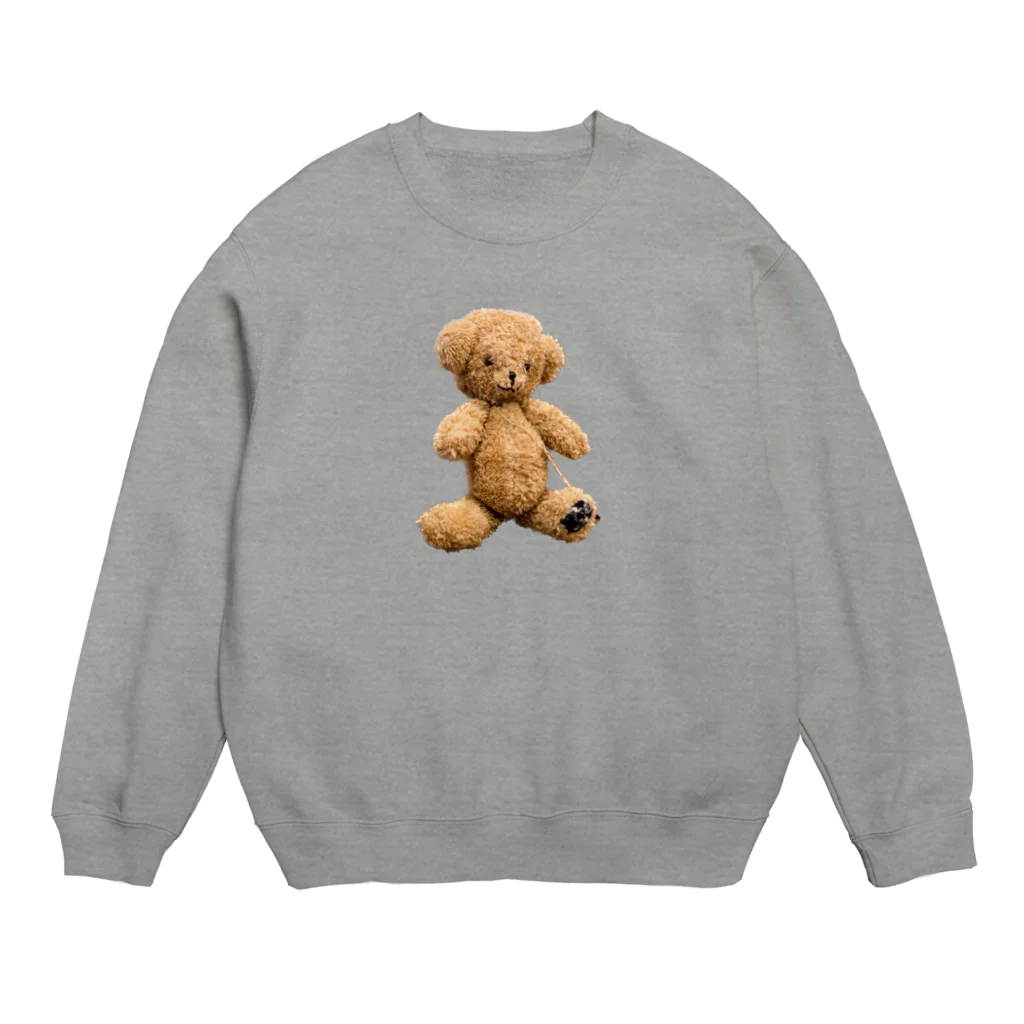 くまくま。ショップのくまくまアンティーク。 Crew Neck Sweatshirt