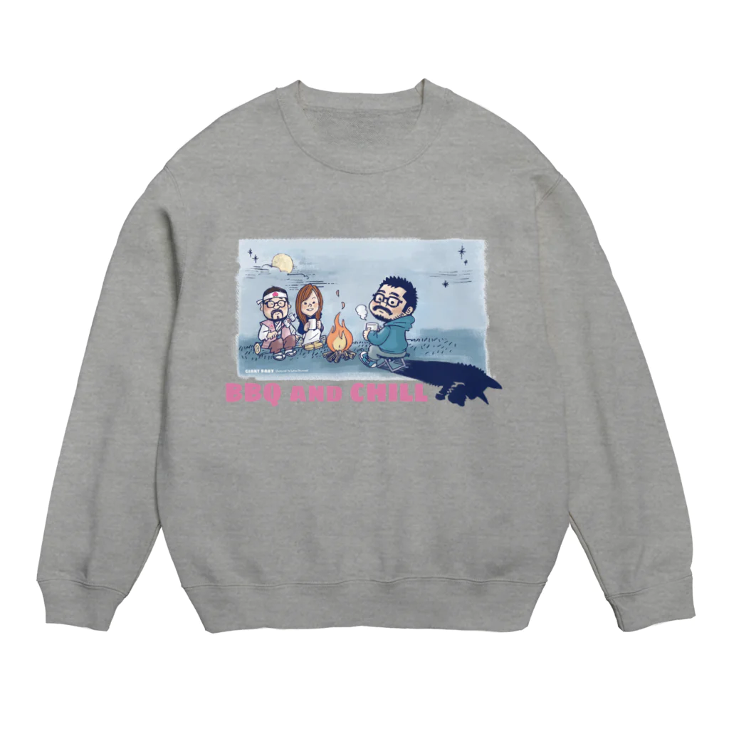 GIANTBABY @ 高槻まりおのBBQ and CHILL Crew Neck Sweatshirt