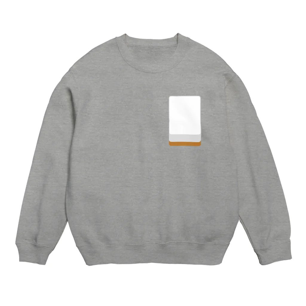 キッズモード某の白 ( 麻雀グッズ ) Crew Neck Sweatshirt