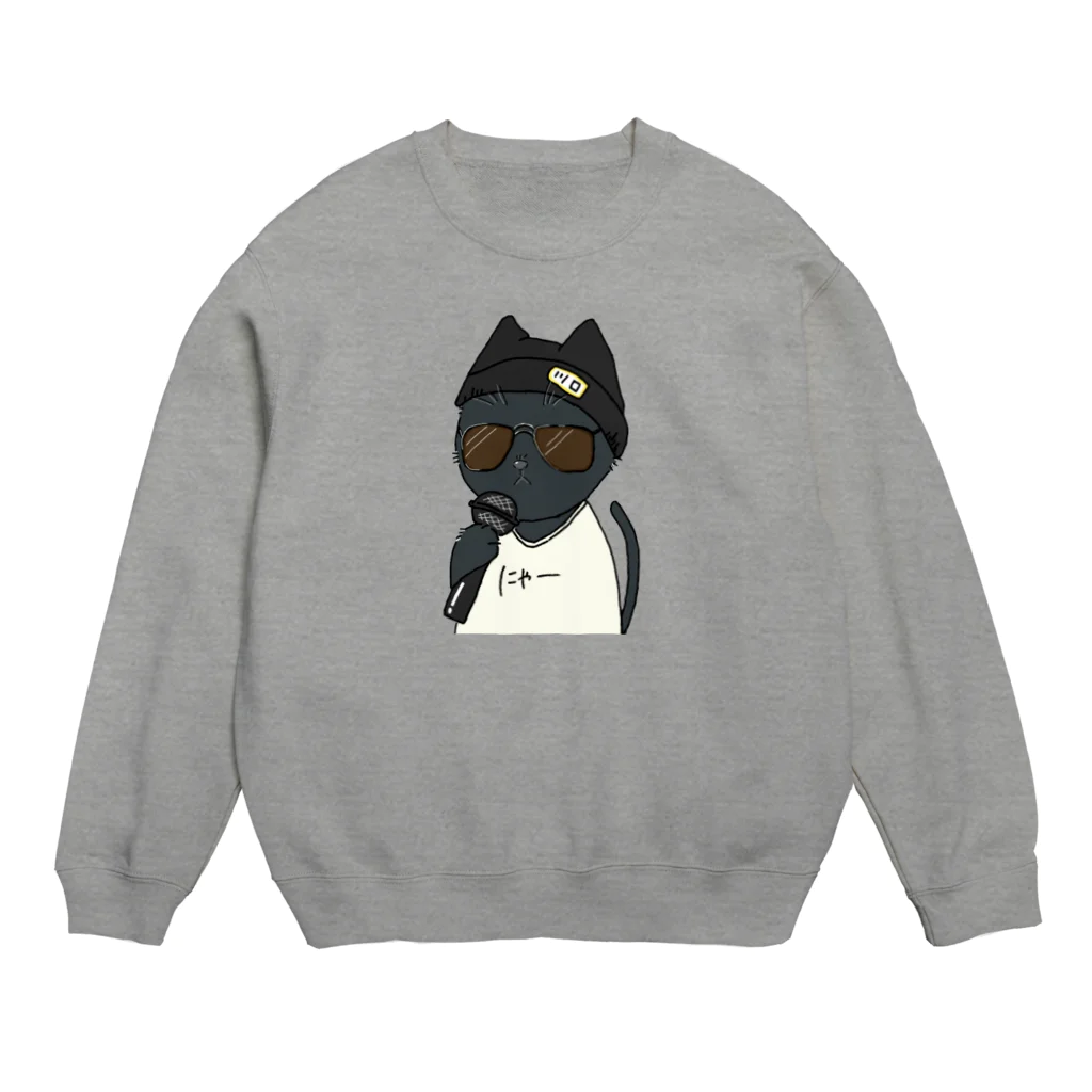 きょうえいボックスのにゃー川口（ネコ） Crew Neck Sweatshirt