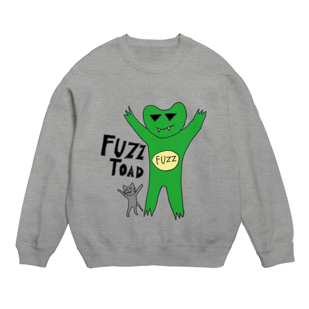 FUZZガエル_botのfuzzガエル2014 Crew Neck Sweatshirt