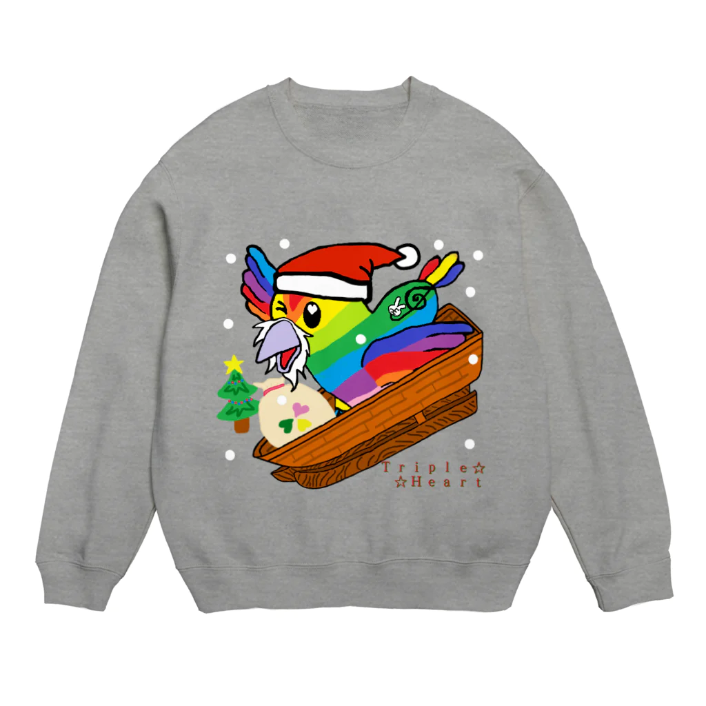 ジェー・オー・ビーのトリハー君（クリスマス） Crew Neck Sweatshirt