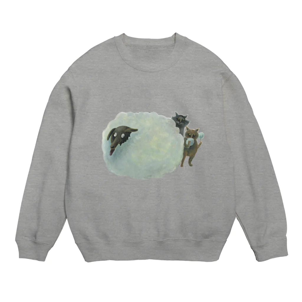 AZUMA KAORIのくも製造機 Crew Neck Sweatshirt