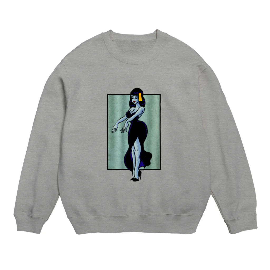 中華呪術堂（チャイナマジックホール）のキョンシーギャル Crew Neck Sweatshirt