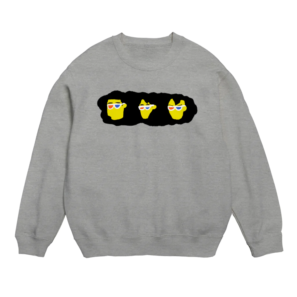 あじつけのりの3Dシアター（ミニ） Crew Neck Sweatshirt