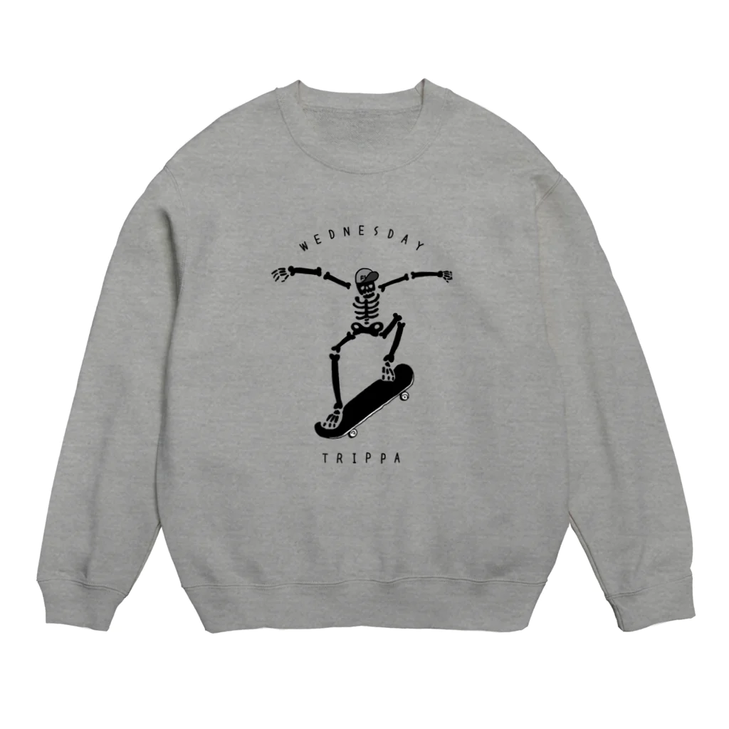 WednesdayTrippaのSkateHone Crew Neck Sweatshirt