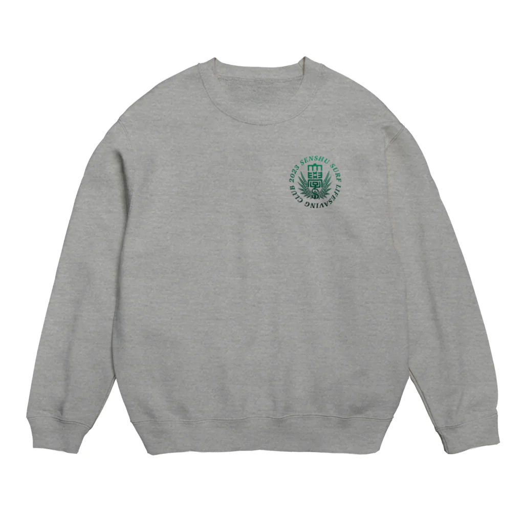 senshu-lifegoodsの専修大学サーフライフセービンググッズ Crew Neck Sweatshirt