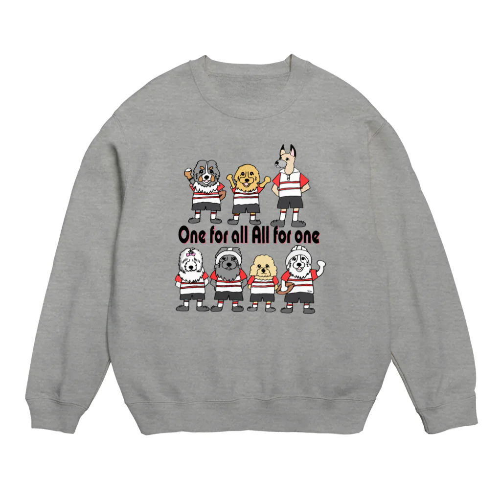 yayo-flat-chestnutsのラグビーDOG　OFA Crew Neck Sweatshirt