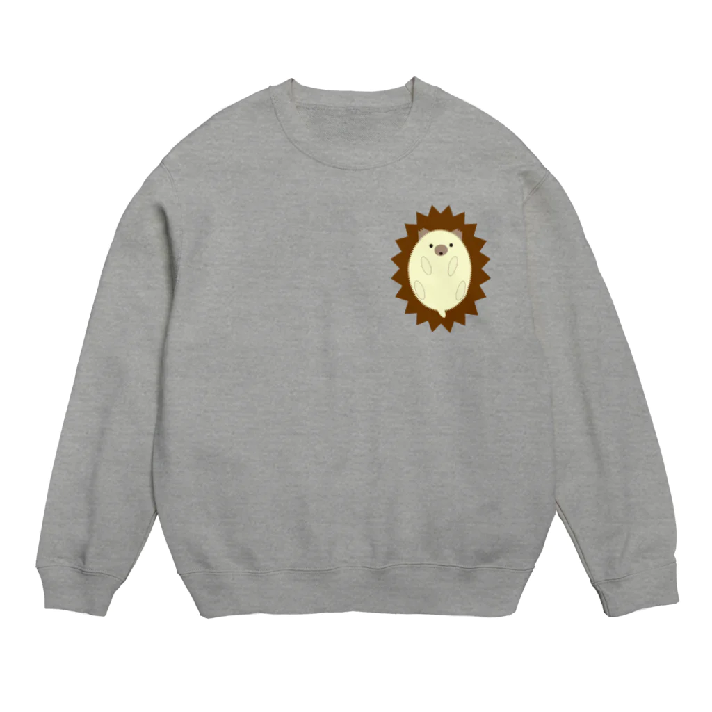 YükaCh!ka(ユカチカ)のハリネズミ-1 Crew Neck Sweatshirt