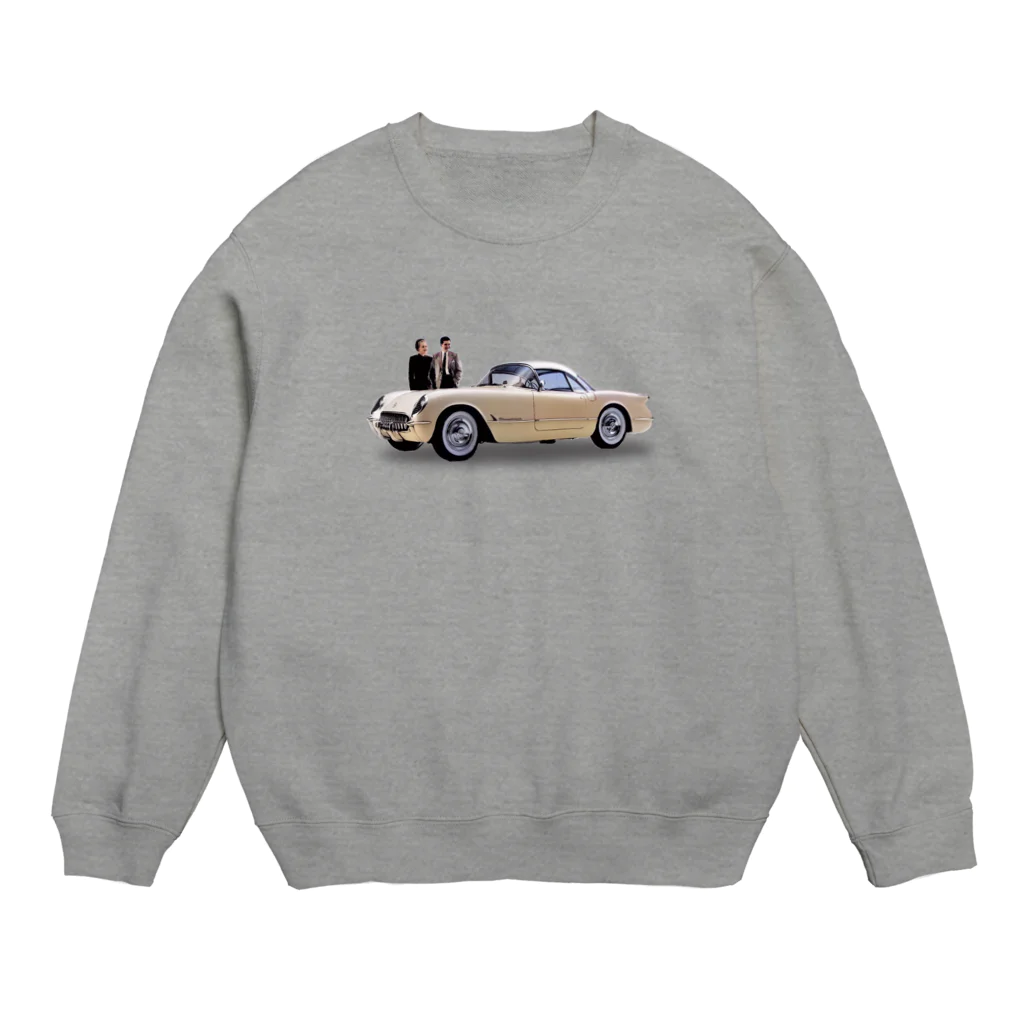 wowwooの54 Corvette Hardtop Crew Neck Sweatshirt