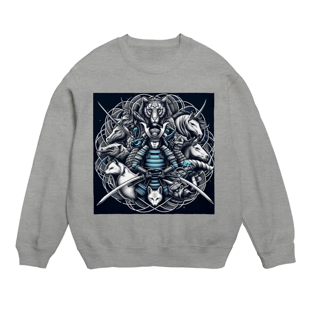 bycatの侍大将とshinobi達 Crew Neck Sweatshirt