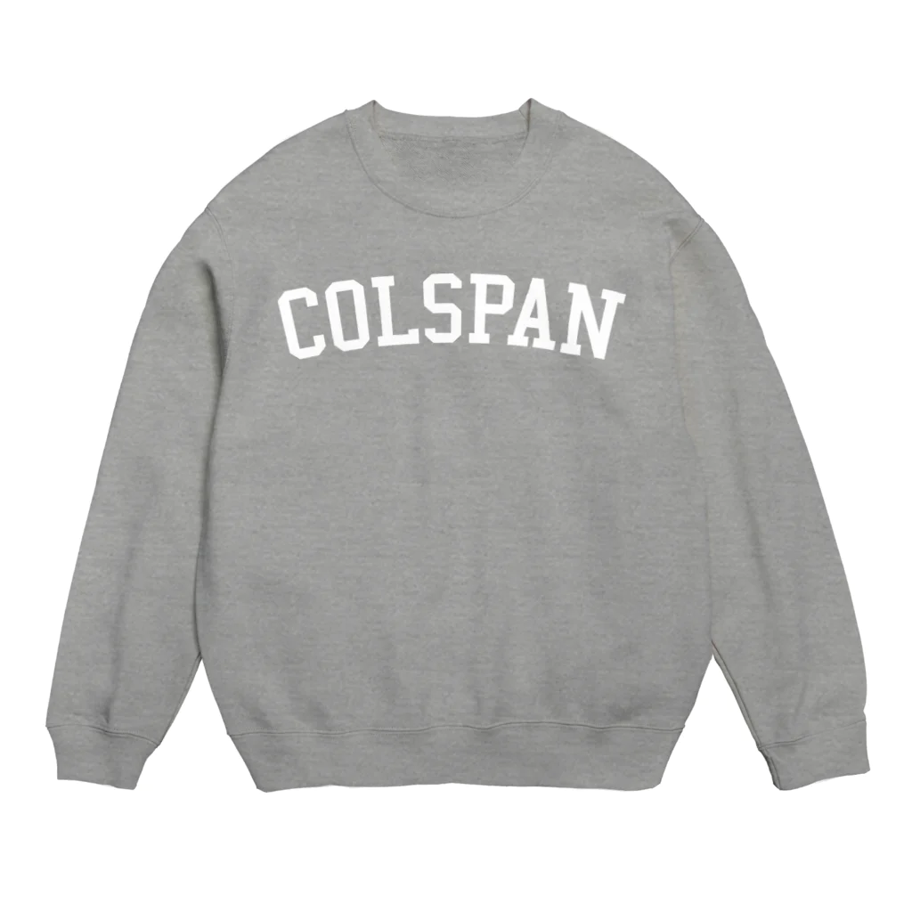 HTMLタグショップのCOLSPAN スウェット