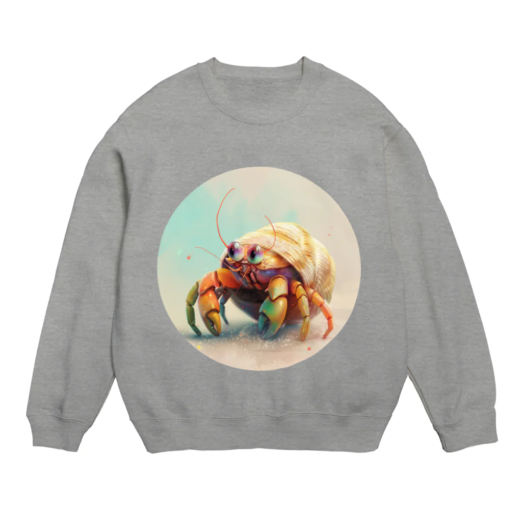 MistyStarkのヤドカリ Crew Neck Sweatshirt