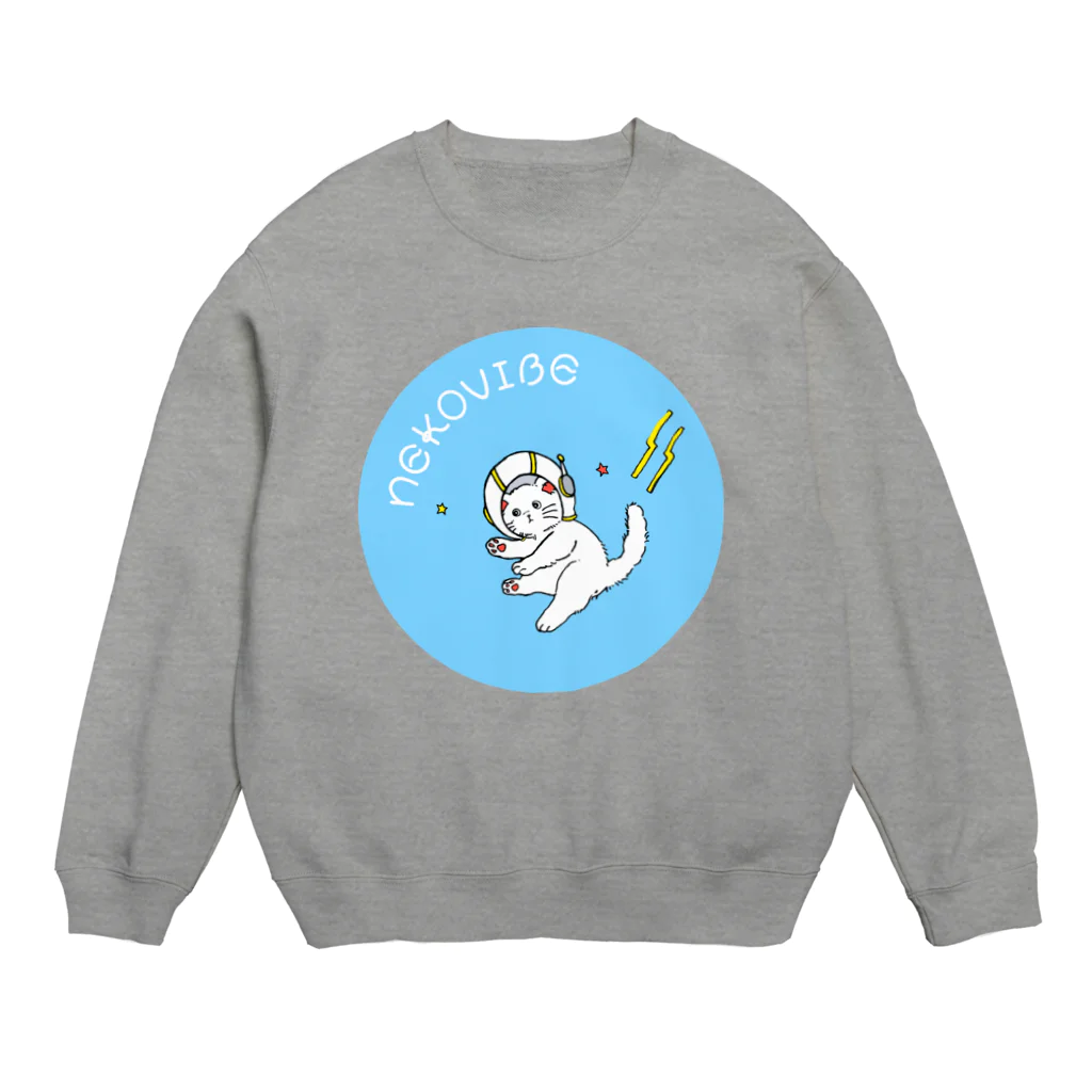 ねこバイブのねこバイブ Crew Neck Sweatshirt