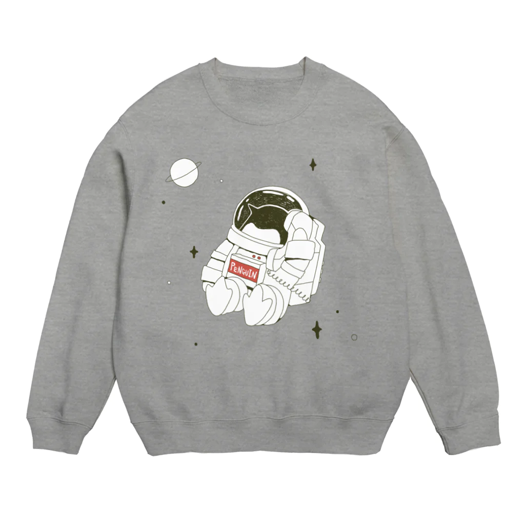 ムクのペンギンコール・うちゅう Crew Neck Sweatshirt