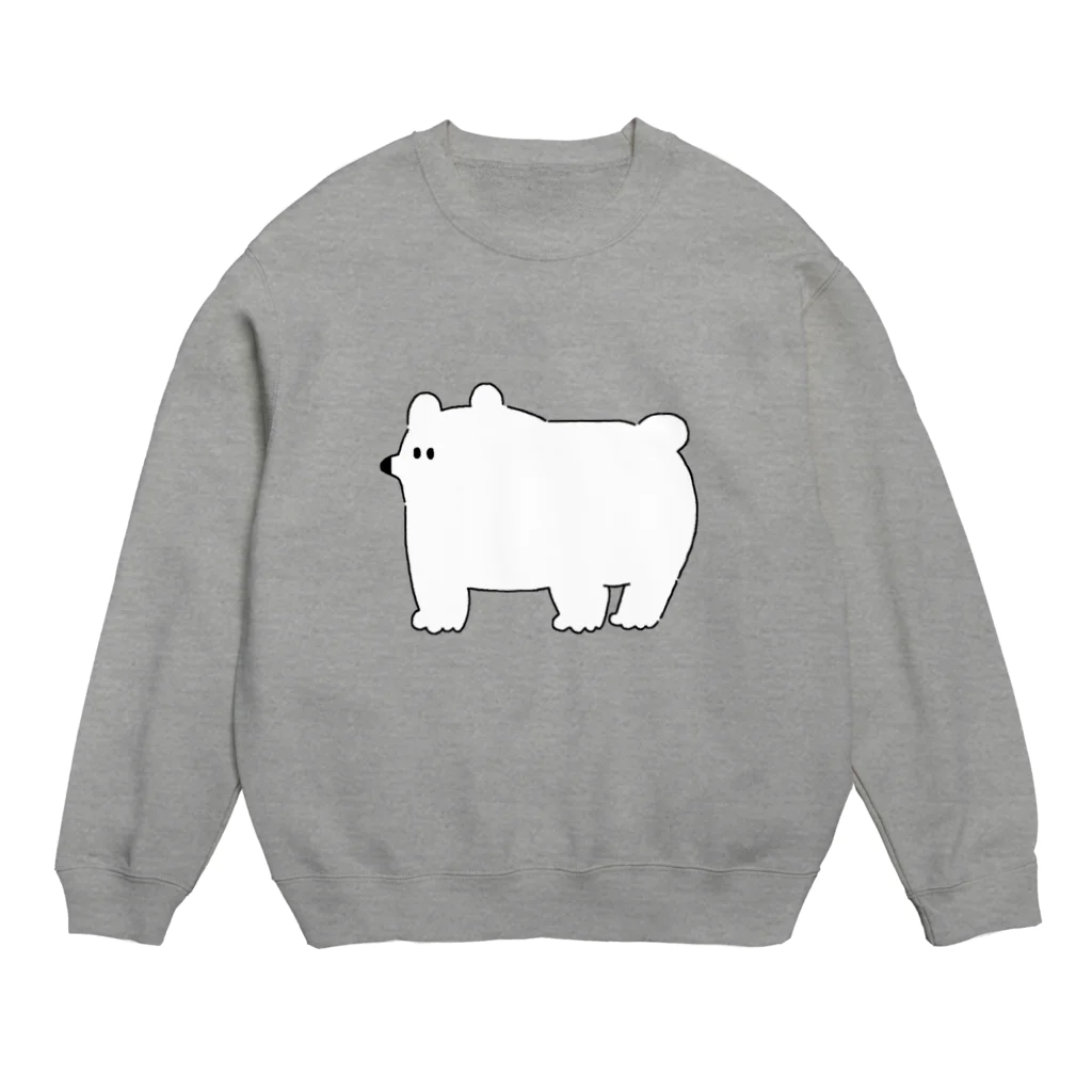 百瀬 ちむのシロクマ Crew Neck Sweatshirt