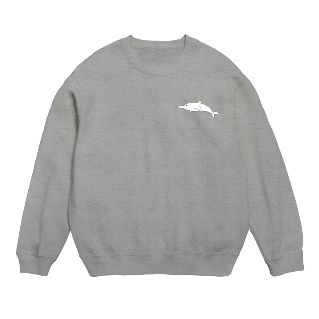 nmeiuのシンプルイルカ Crew Neck Sweatshirt