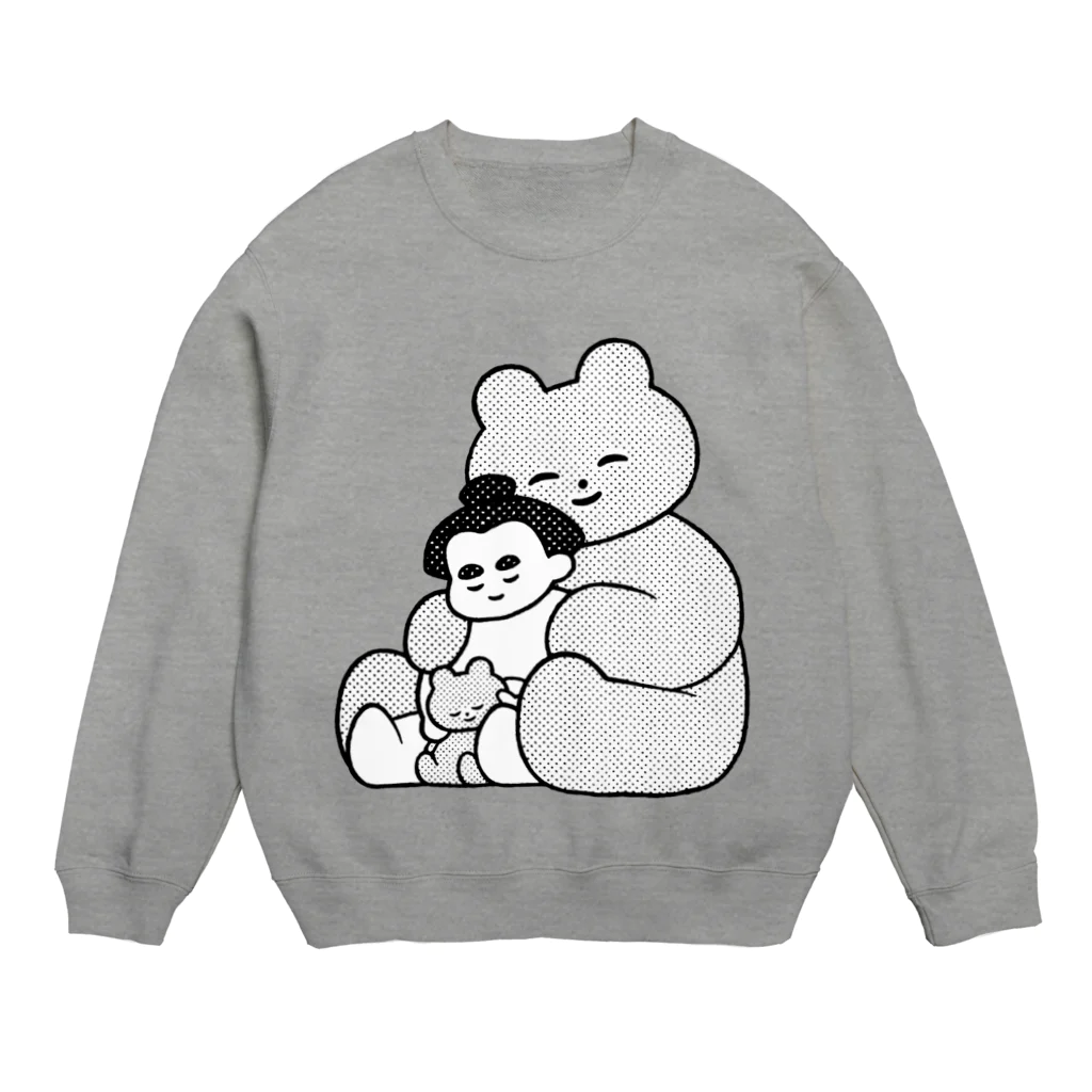 おおぐりさちこの寝る子は育つ Crew Neck Sweatshirt