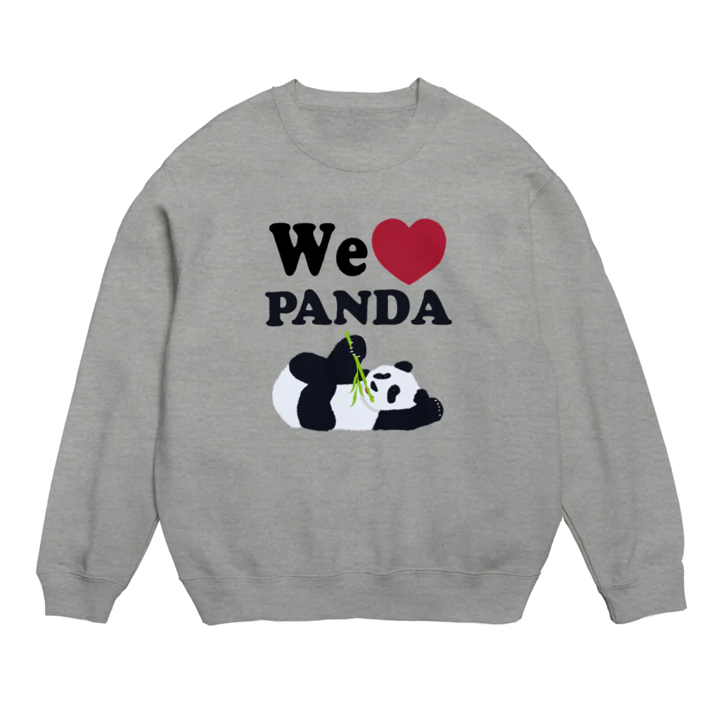 キッズモード某のwe love パンダ Crew Neck Sweatshirt