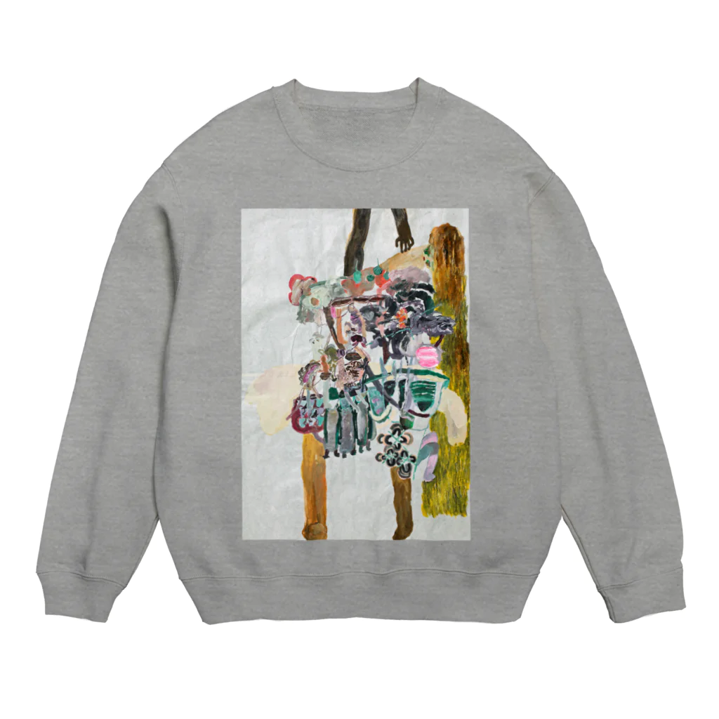 ふっかふっかひゅーんのひと Crew Neck Sweatshirt