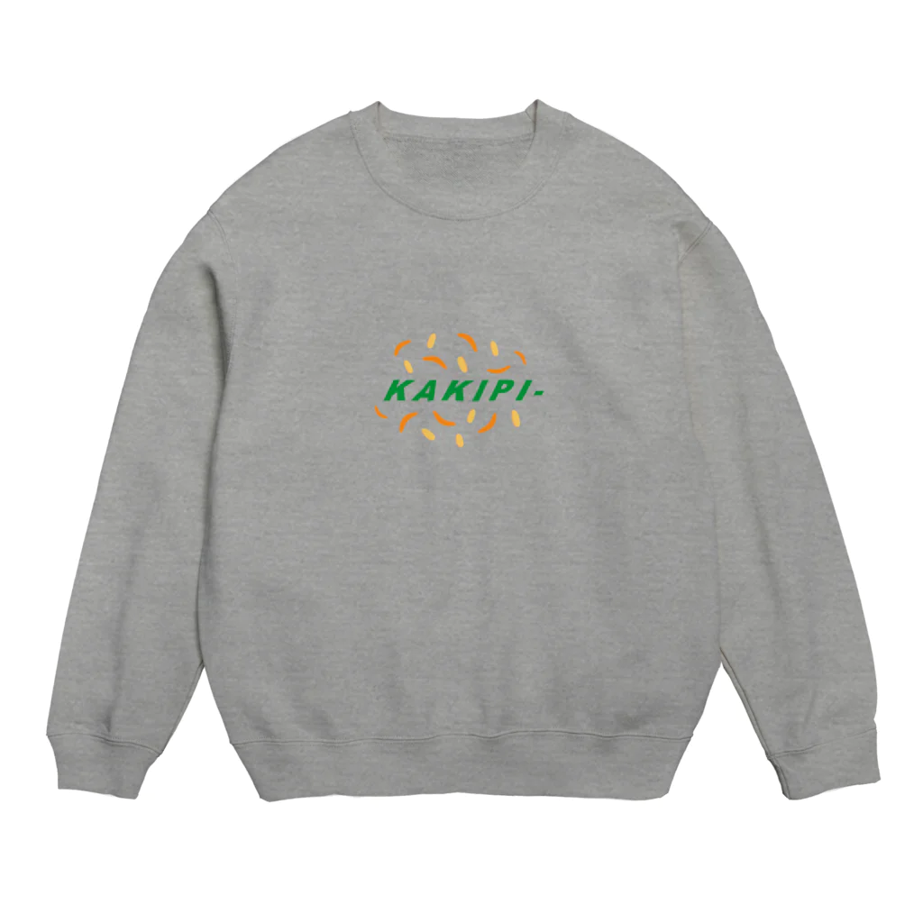 うさぎちゃんアイランドのKAKIPI- Green Crew Neck Sweatshirt