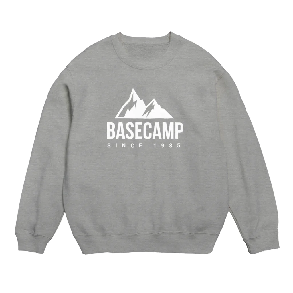 BASE-CAMPのBASE MOUNTAIN 03 WHITE スウェット