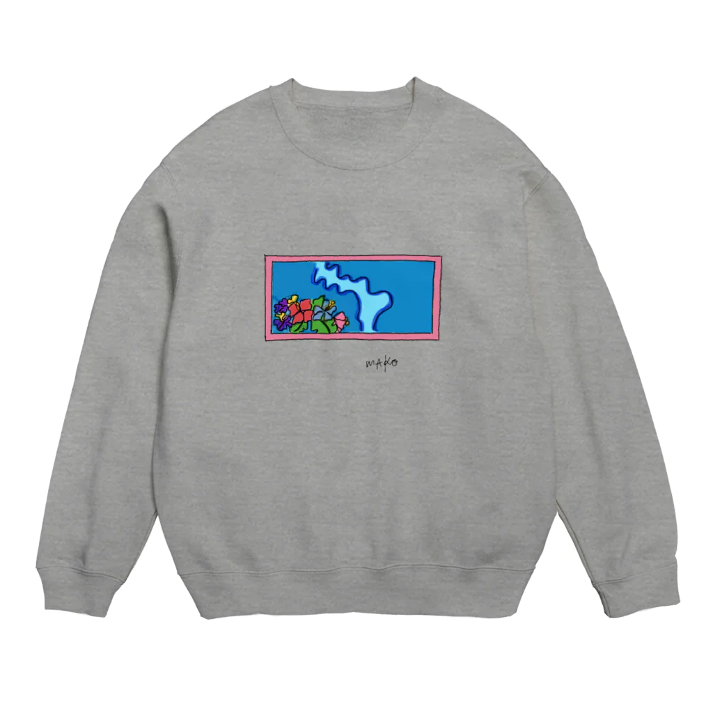 MAKO CREATION STOREのMap or View Crew Neck Sweatshirt