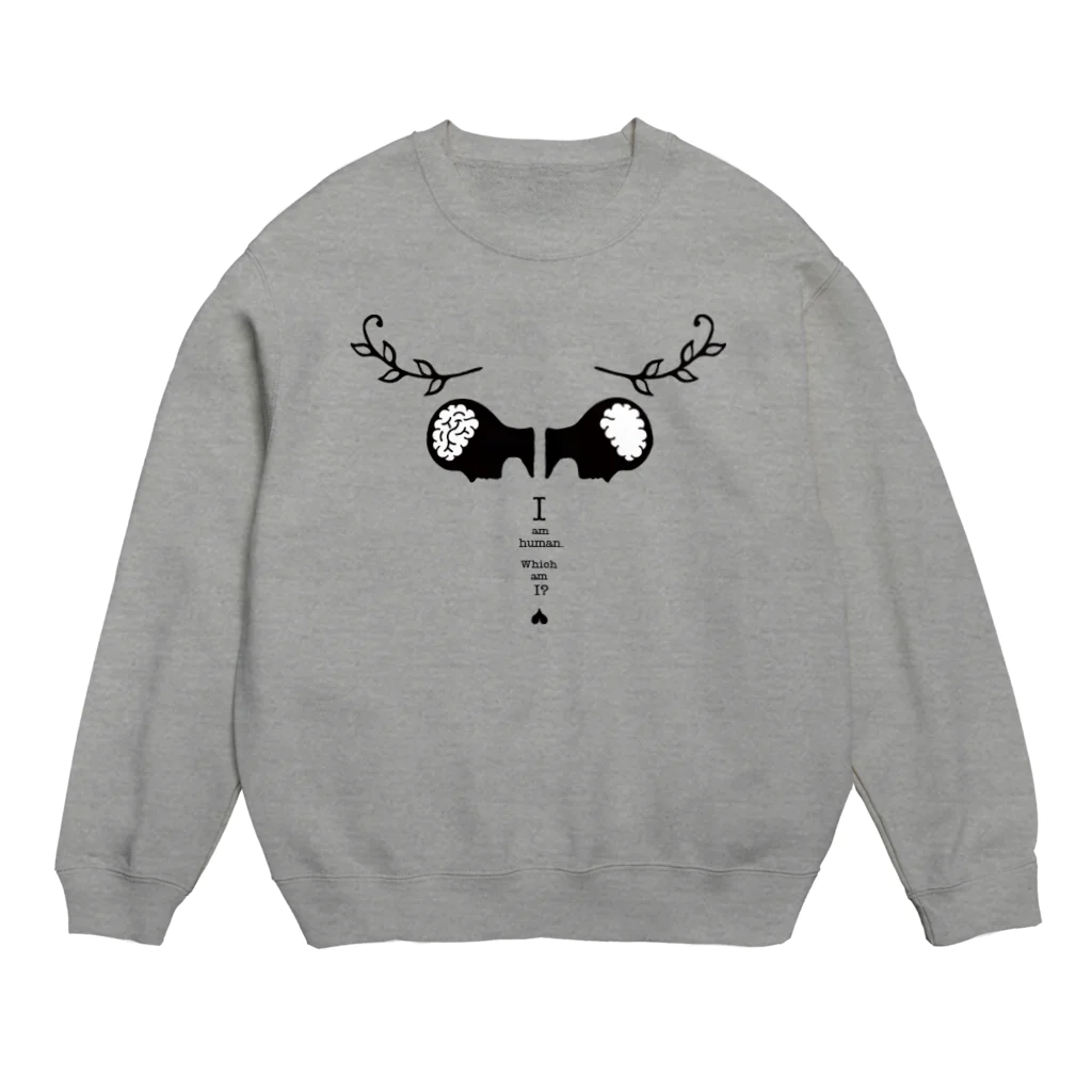 sapphirusのI am human.　Goat ver  ♡『このアイテムについて』のメッセージをチェック Crew Neck Sweatshirt