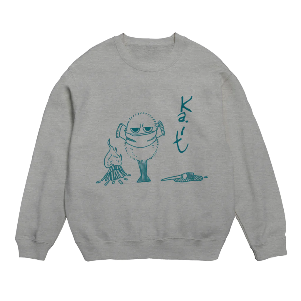 II色々屋さんの寒がりの鳥っぽいなにか Crew Neck Sweatshirt