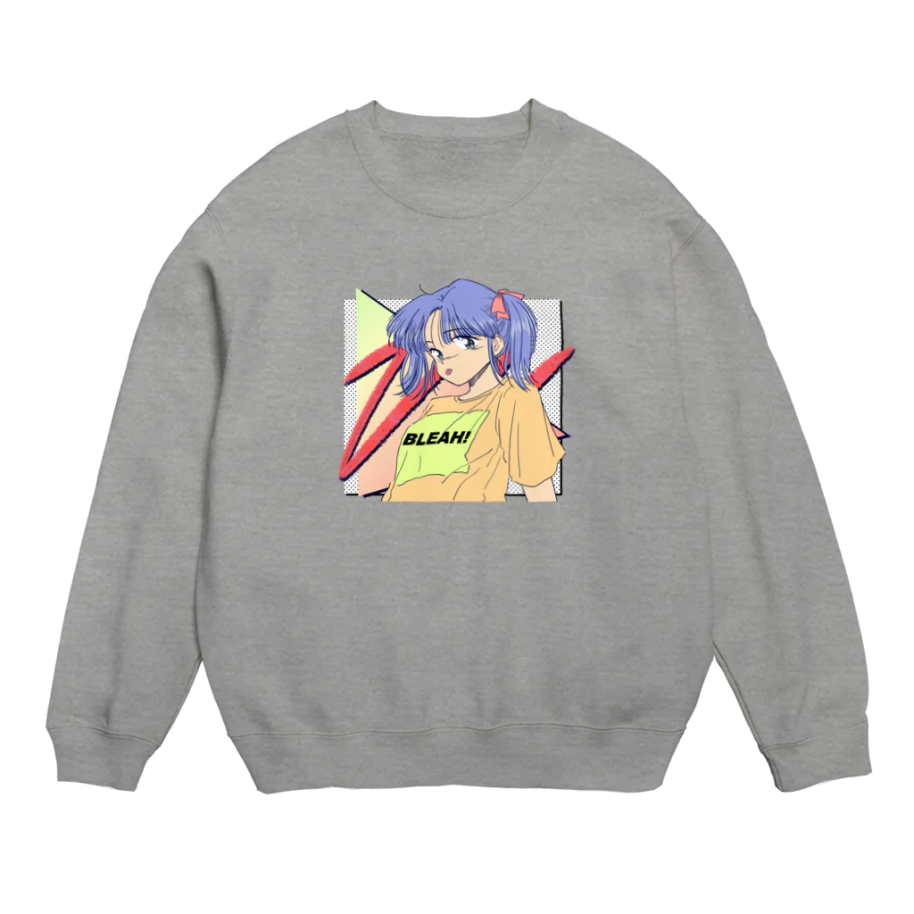 みどりいろ通信のあっかんべー Crew Neck Sweatshirt