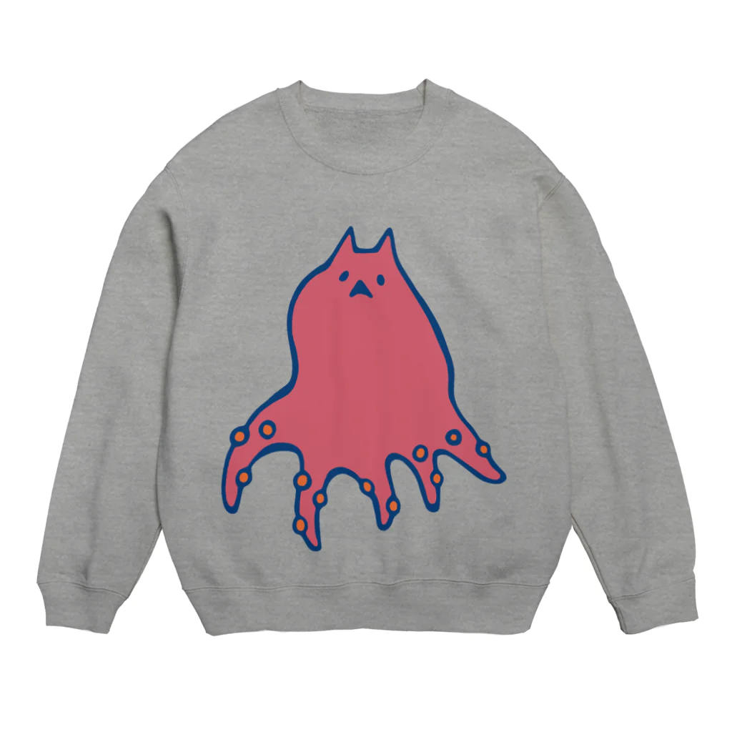 appanのネコタコさん Crew Neck Sweatshirt