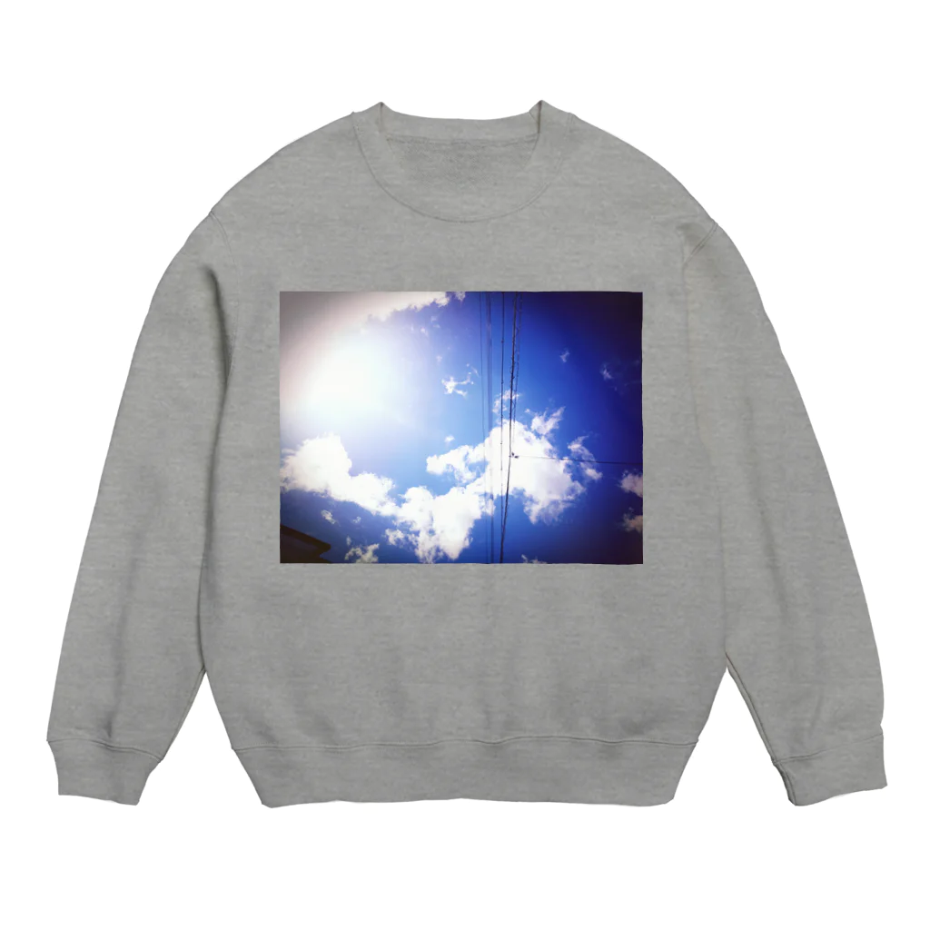 賴  の夏空 Crew Neck Sweatshirt