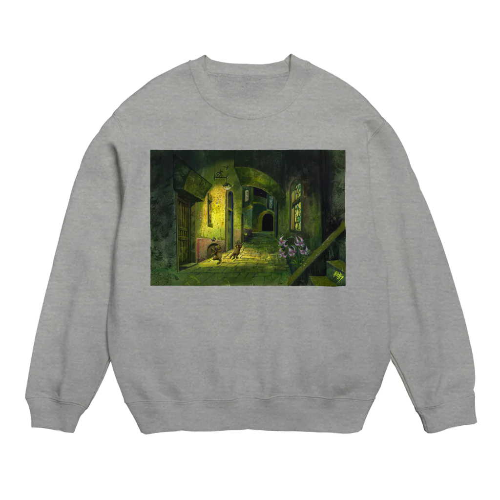 かりかりの秘密のお散歩 Crew Neck Sweatshirt