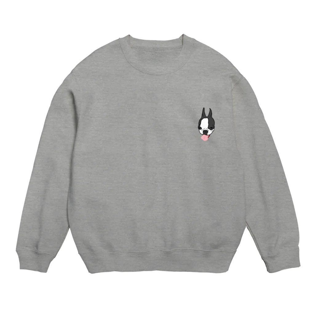 Rockbay67（ロックベイ）のセニョール六兵衛のアッカンベ Crew Neck Sweatshirt