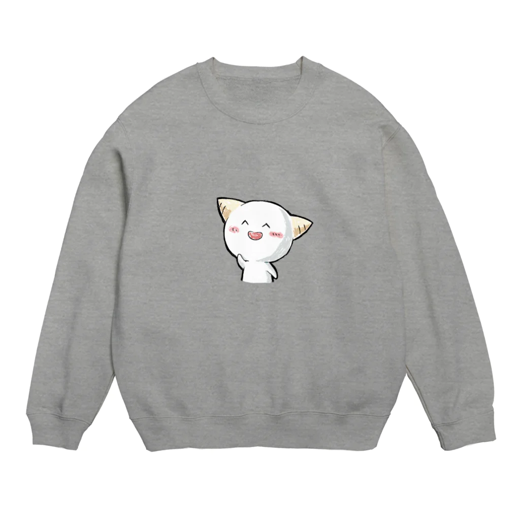 ShoboSuke/しょぼすけのどーもーしょぼりんこくん Crew Neck Sweatshirt