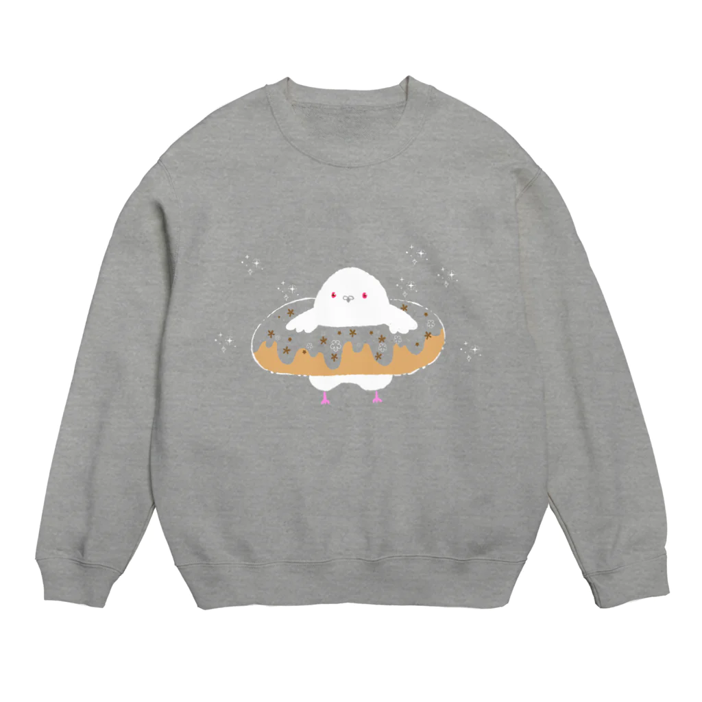 はっとー🌱のドーナツハト Crew Neck Sweatshirt