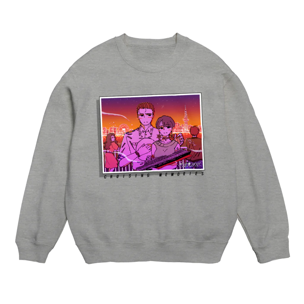 unknown＋storeのCRUISING MEMORIES Crew Neck Sweatshirt