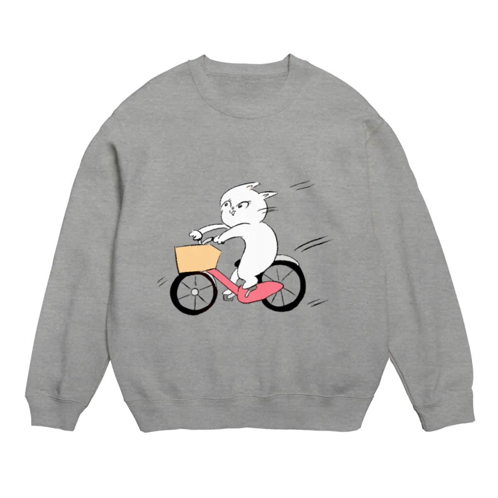 nukanekoのにゃにゃんとまん Crew Neck Sweatshirt