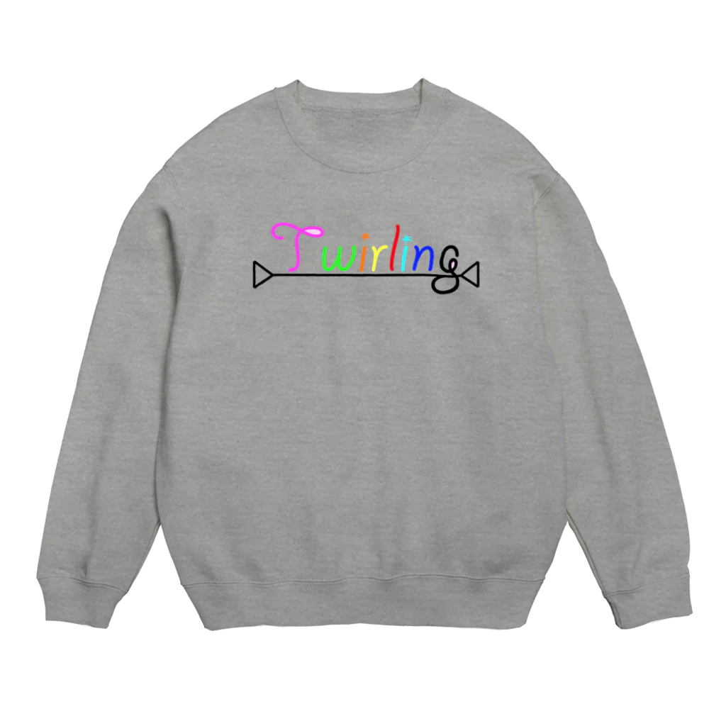 杏これくしょんのTwirling Crew Neck Sweatshirt