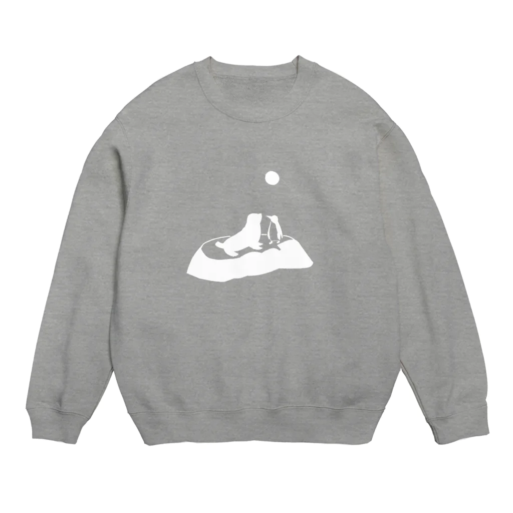 ナントカのnight of the arctic～北極の夜 Crew Neck Sweatshirt